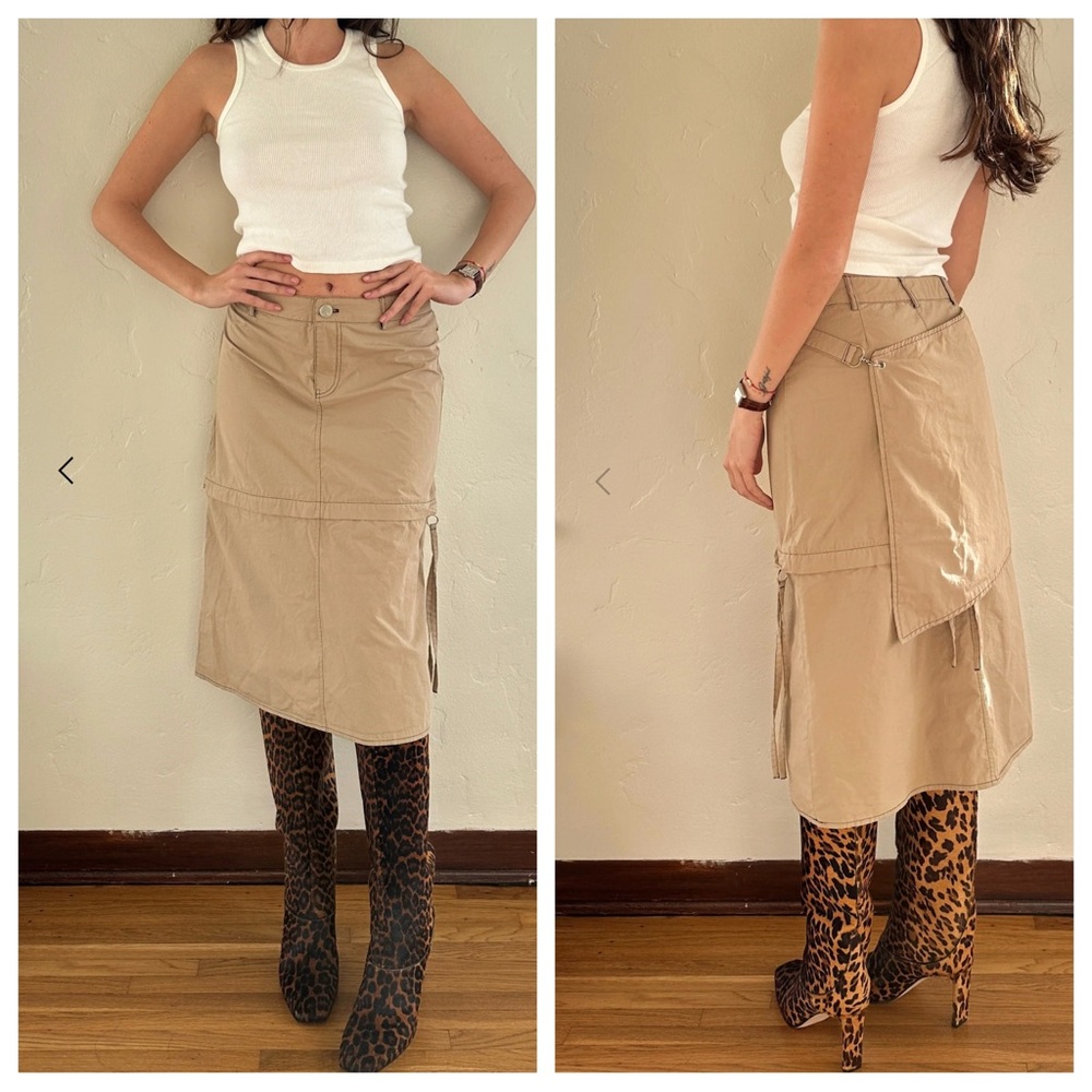 Tunnel Vision Khaki Women's Skirt